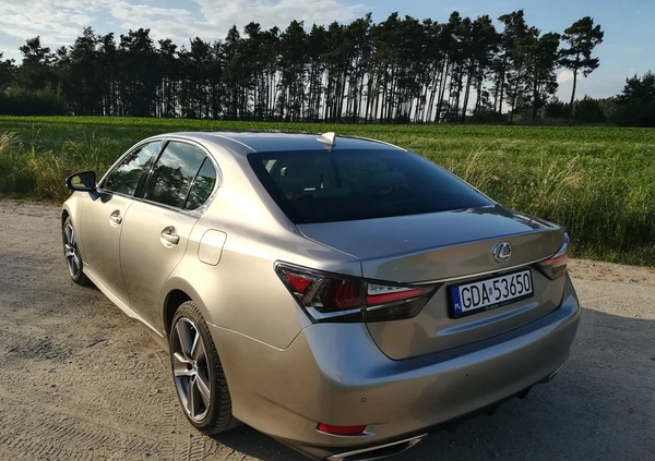 Lexus GS cena 104900 przebieg: 105000, rok produkcji 2017 z Krotoszyn małe 379